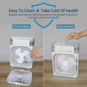 Portable 3 In 1 Fan AIr Conditioner